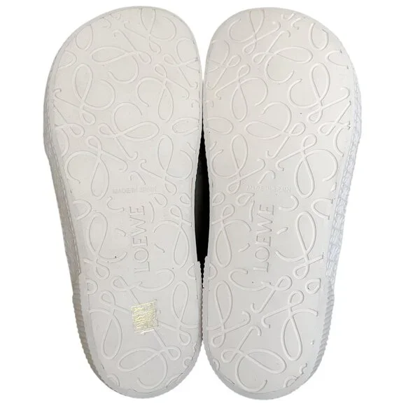 Loewe Black Suede Lace Up Sneakers - Picture 9 of 9